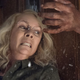 Laurie (Jamie Lee Curtis) wages war on her attacker in new Halloween film.